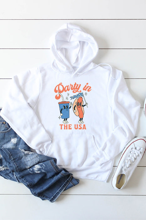 Hotdog & Soda USA Unisex Hoodie - Korvel