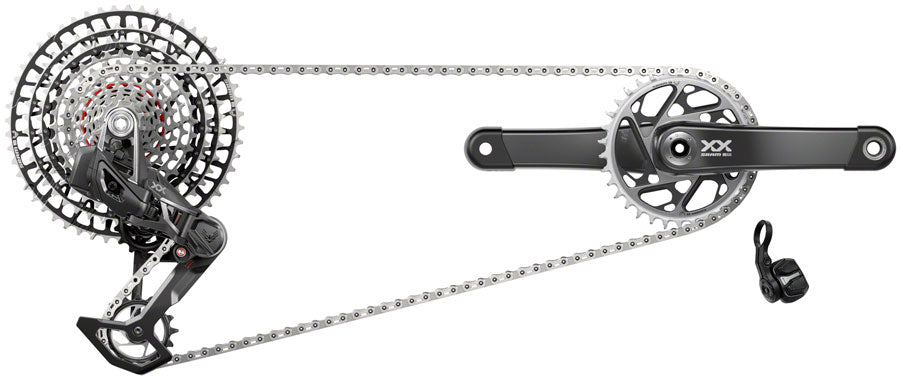 SRAM XX SL T-Type Eagle Transmission Groupset - 175mm Crank 34t Chainring