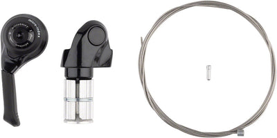 microSHIFT Cambiador de Montaña Izquierdo Bar End - Compatible con Shimano