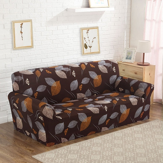Housse de canapé élégante à fleurs - Design tout compris