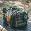 Outdoor camping picnic bag outdoor tableware storage tactical compartment sundries portable shoulder bag - Korvel