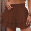 Smocked Layered Shorts - Korvel
