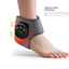 USB Heated Ankle Support with Hot Compress Massage Function Rechargeable Foot Ankle Joint Care and Foot Massager - Korvel