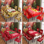 Christmas Waterproof Printed Tablecloth & Chair Cover Set