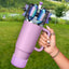 Cup Boot for Stanley 40/30 oz: Straw Cover, Bow Topper, Diamond Caps, Bottom Protector, 3 PCS Set. - Korvel