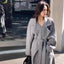 Elegant Double-Sided Cashmere Coat for Women