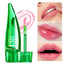 langmannni  Aloe vera lip gloss, temperature-sensitive color-changing lip glaze, moisturizing and protective lipstick, lip oil - Korvel