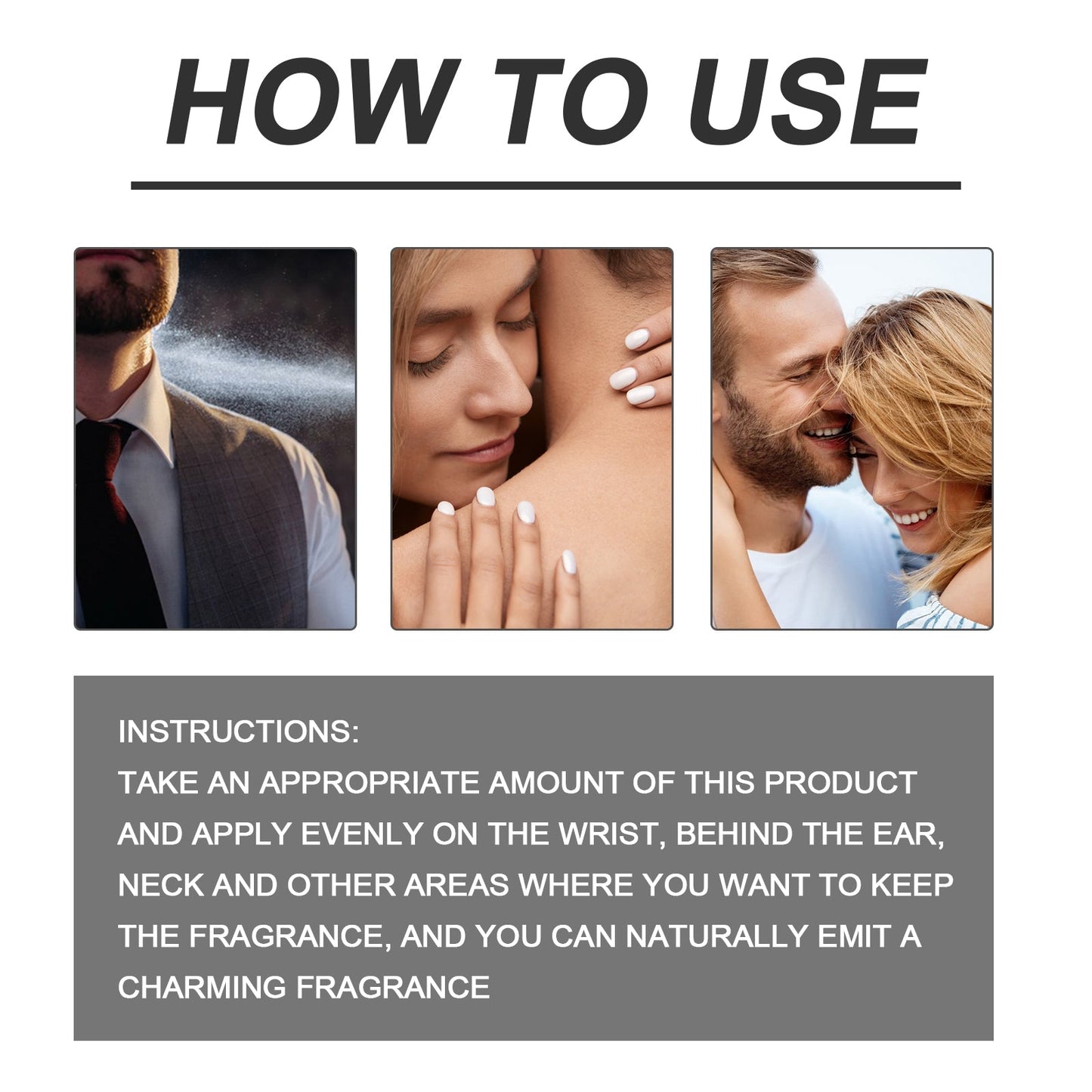 Opposite Sex Attraction Perfume, Natural Fresh Lasting Fragrance Release Charm Couple Dating Atmosphere Perfume - Korvel