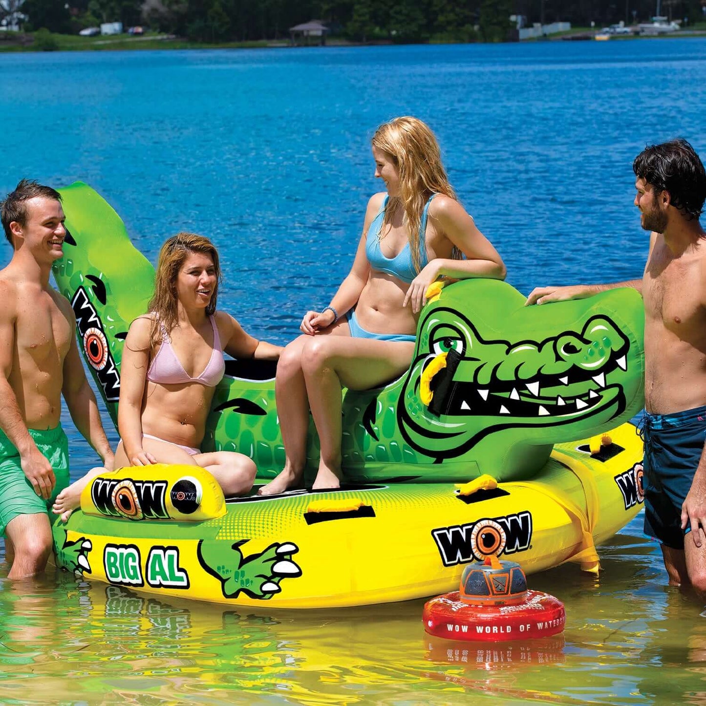 WOW Watersports Big Al Tubo Remolcable para 3 Personas