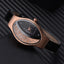 Montre de luxe élégante pour femmes avec bracelet en cuir