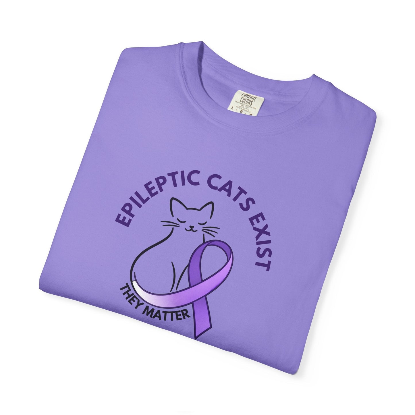 Camiseta de Concienciación Epikitty - Celebra a los Gatos Epilépticos
