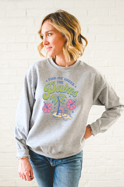 Under the Palms Cozy Sweatshirt - Korvel