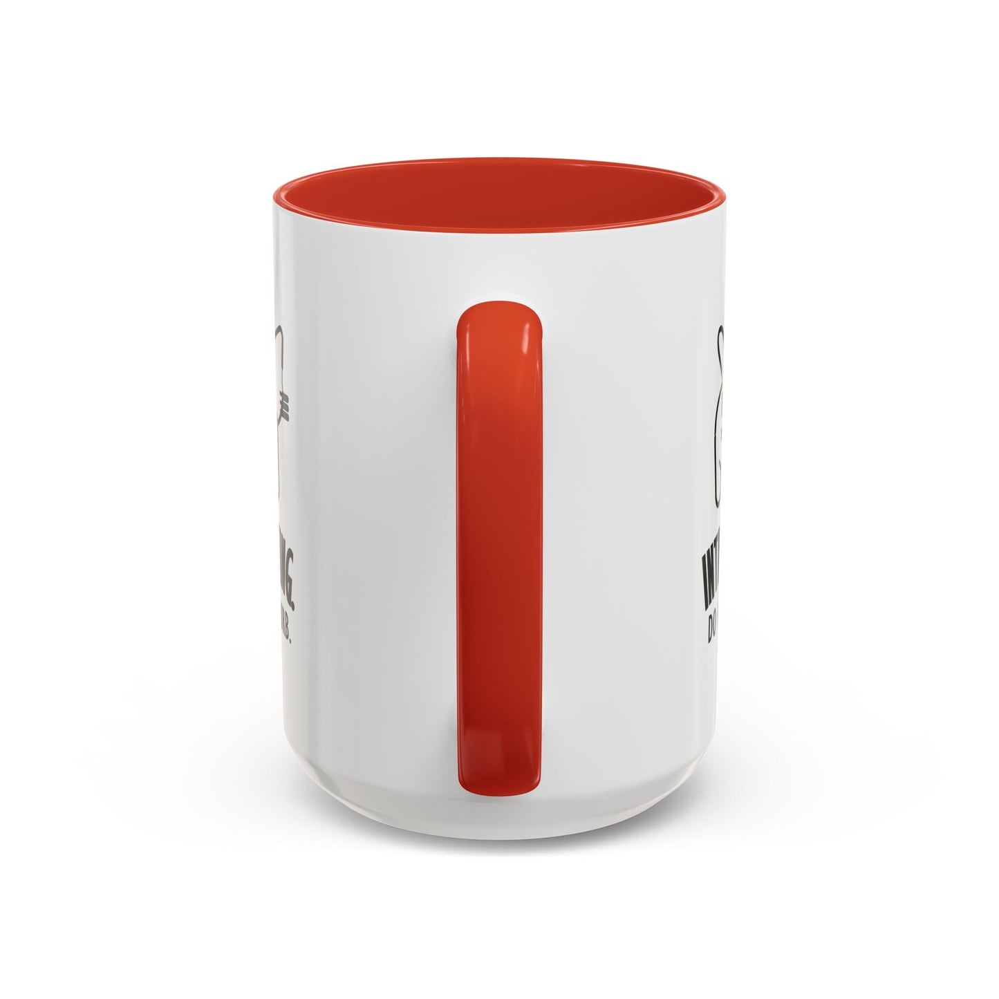 Introvertido. No molestar. Taza de café de gato en dos tonos