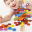 Stacking Tree Balance Building Blocks for Children's Puzzle, Stacking High, Stacking Music, Balance Tree Building, Wooden Toys, Parent Child Game - Korvel