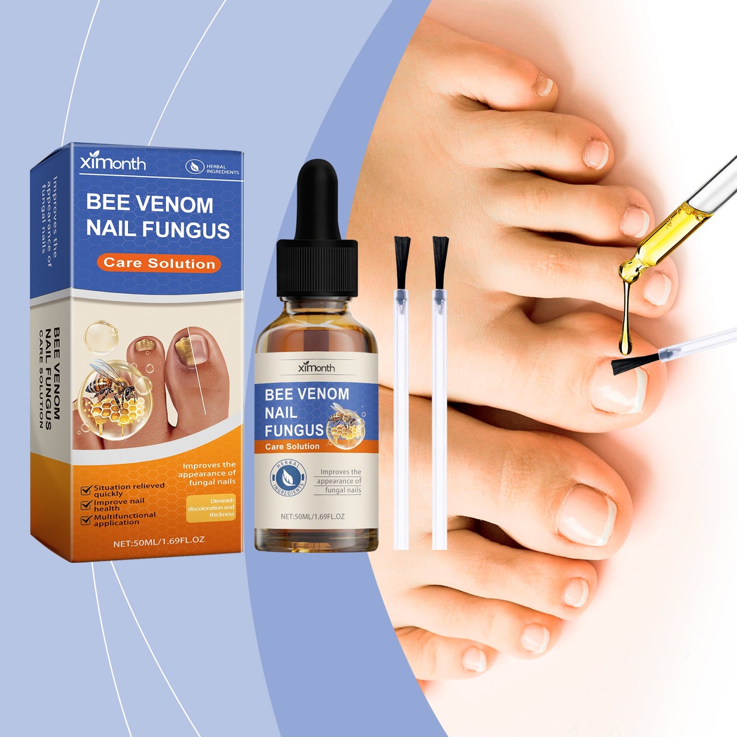 Nail Care Lotion for Cleansing and Moisturizing