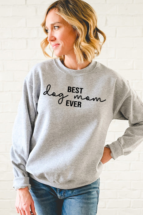 Dog Mom Cozy Sweatshirt