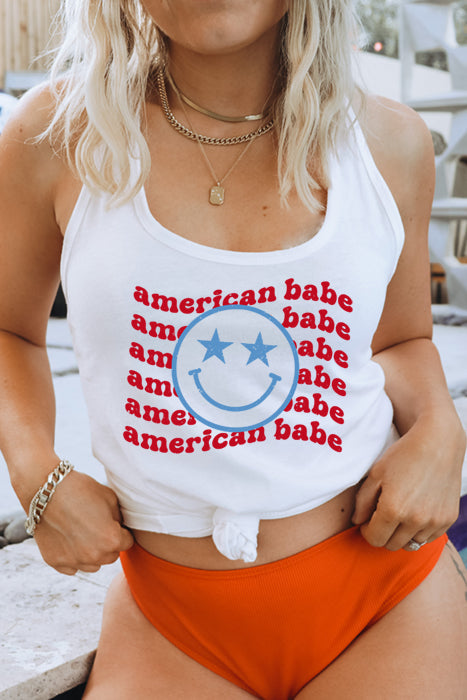 American Babe Racerback Tank Top