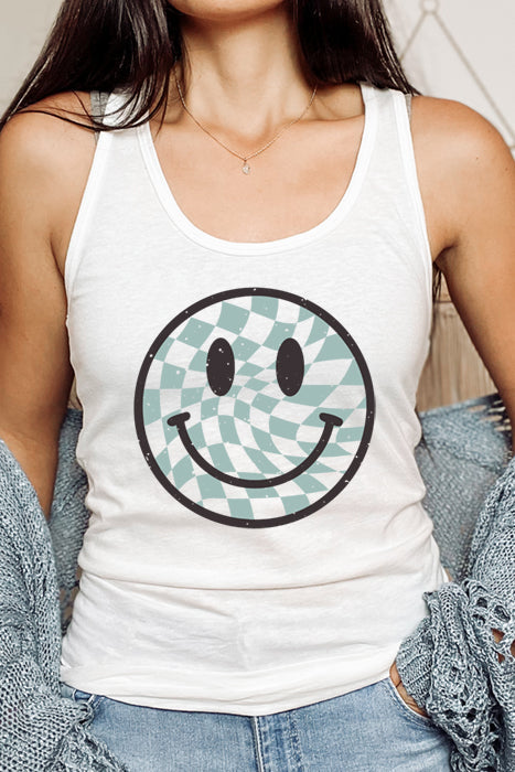Groovy Smiley Face Tank Top - Korvel