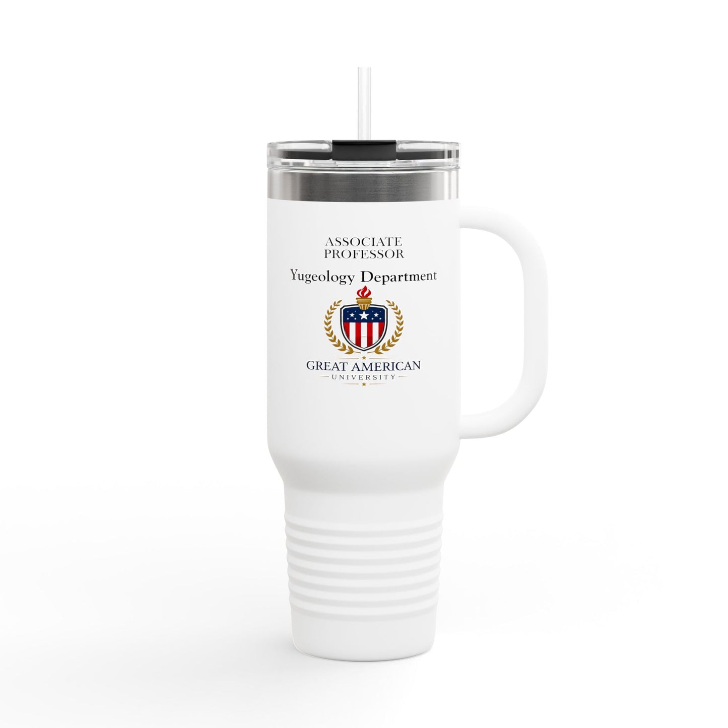 40oz Associate Professor Yugeology Tumbler | Political Parody