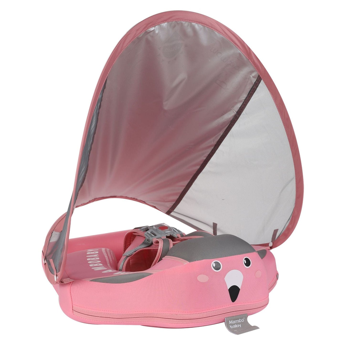 Infants and young children with inflatable seat rings and sunshades beginner's swimming circle home swimming pool - Korvel