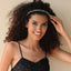 Fine Edged Glass Drill Sponge Hair Hoop