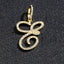 Hip Hop Grass Letter Pendant with Cuban Chain