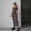 Strap top dress with waist bag and buttocks backless and slimming dress - Korvel