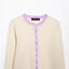 Spring Round Neck Solid Color Loose Pullover Cardigan