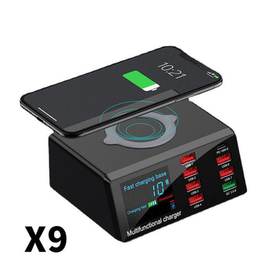 Multi-Function 100W Fast Charging USB Wireless Charger