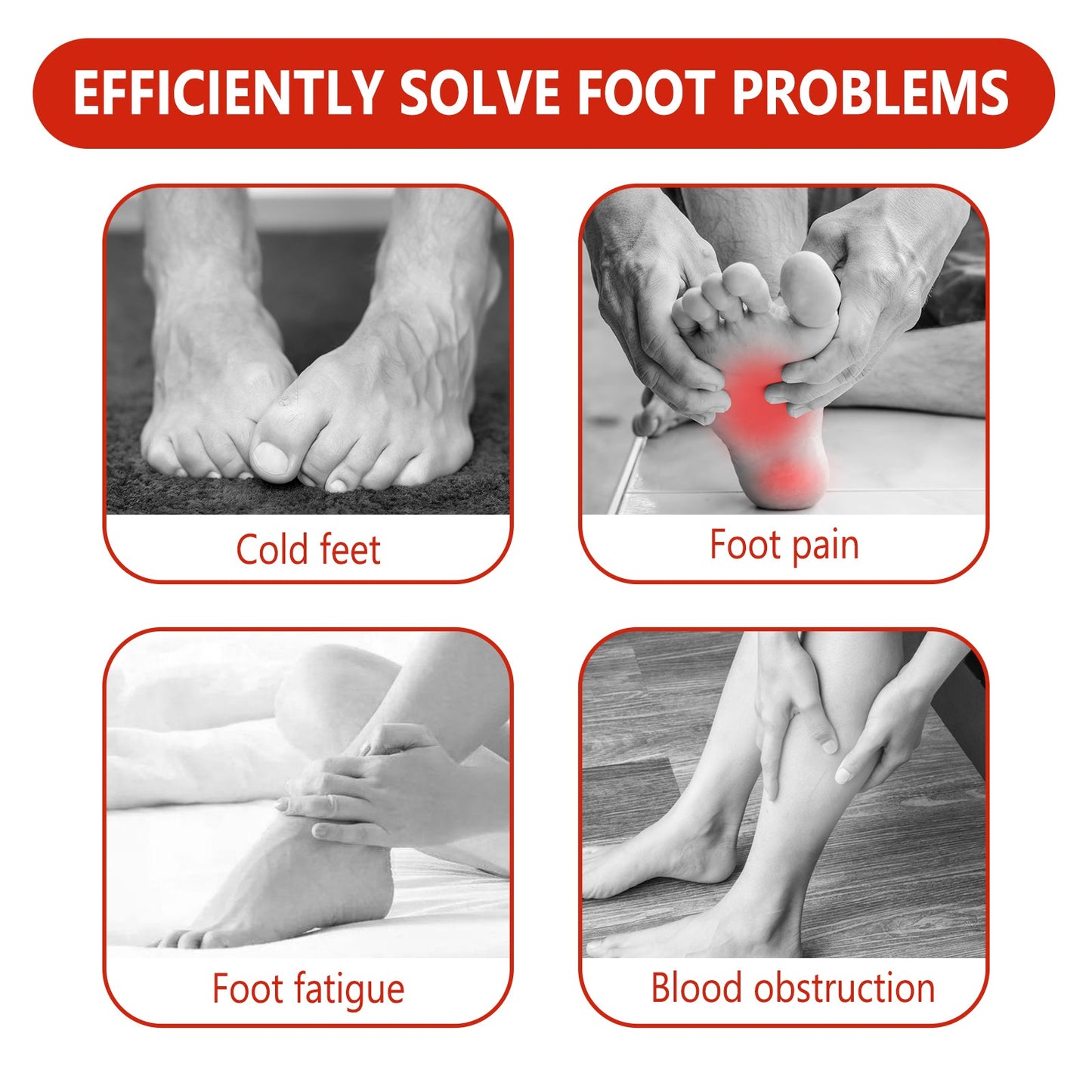 Self-Heating Massage Socks, Winter Outdoor Sports Wind And Cold Foot Care Massage Socks - Korvel