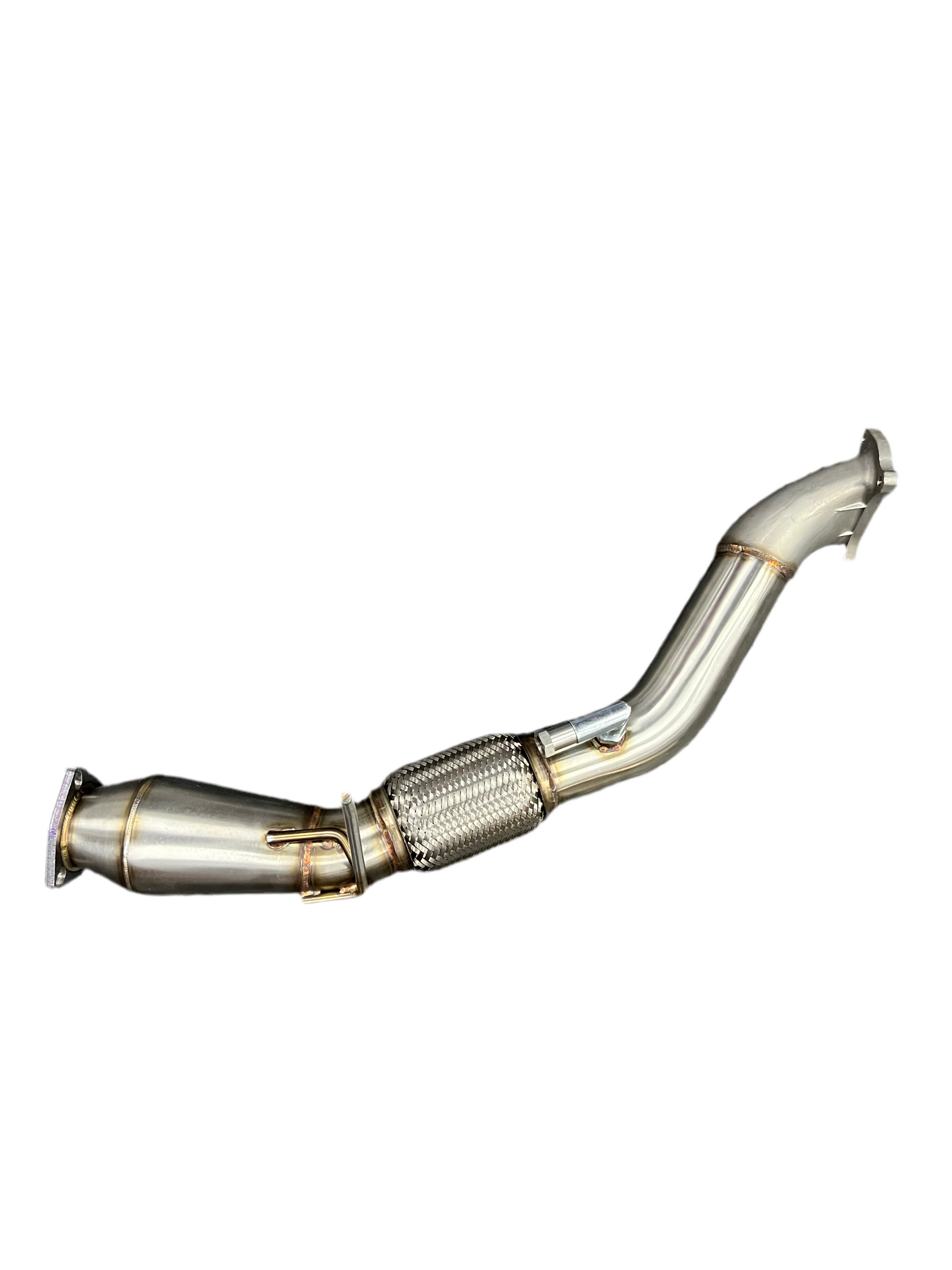 SPDZ1 K-Series Megaphone Downpipe for 12-15 Civic Si & 13-15 Acura ILX - Korvel