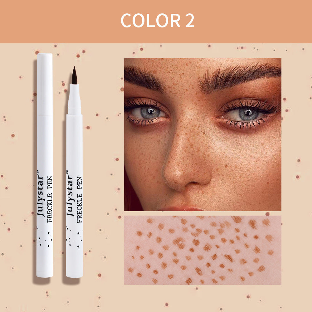 Julystar Beauty Makeup Pen Natural Simulation Not Easy To Fade Spot Freckle Pen - Korvel