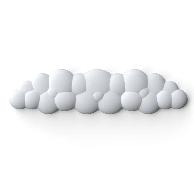 Mouse pad with wrist rest keyboard cloud anti-slip memory foam desktop office gamer mouse wrist rest - Korvel