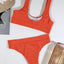 Scoop Neck Wide Strap Two-Piece Swim Set - Korvel