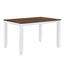 Ensemble de salle à manger rustique minimaliste en bois TOPMAX 5 pièces