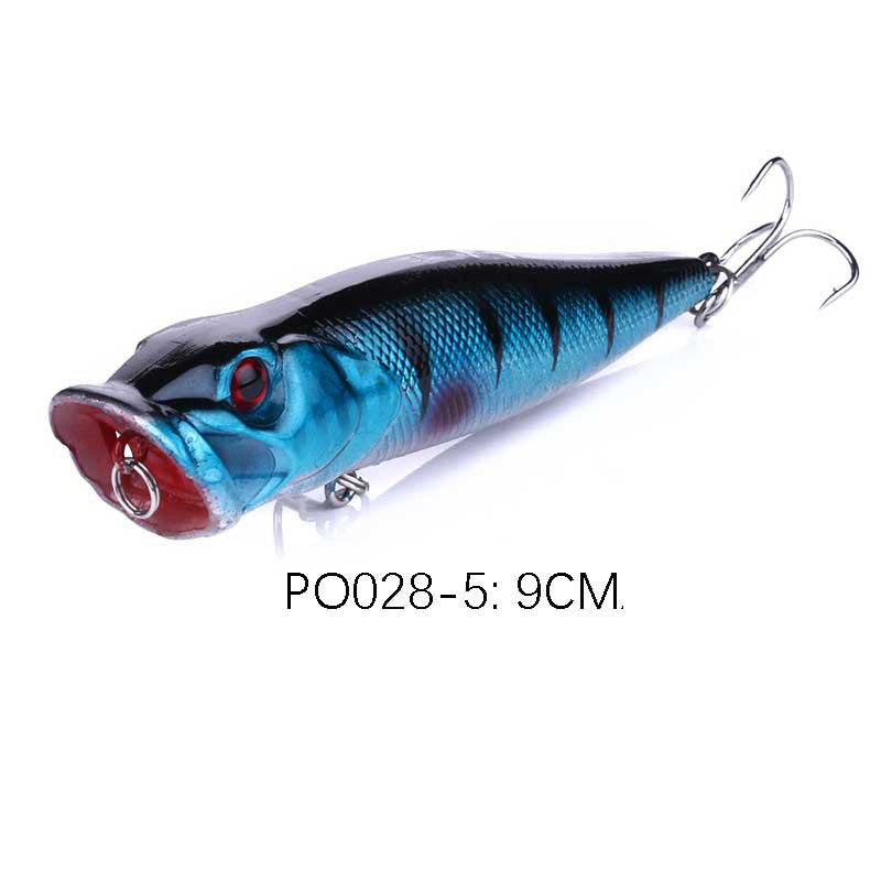 Popaluya bait, surface bait, fake bait, fishing gear, hard bait - Korvel