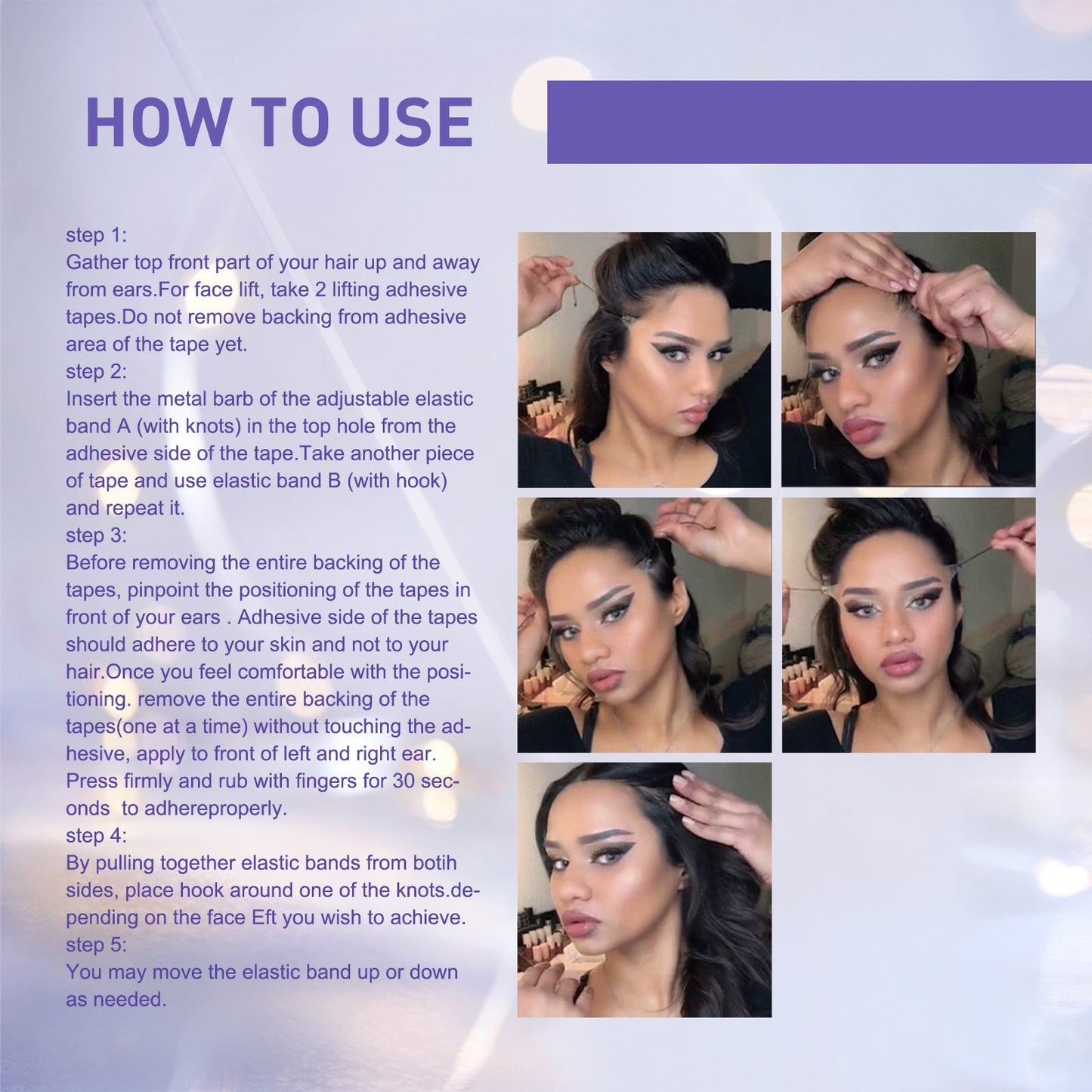 Jaysuing V-Shaped Face Lifter pour une peau ferme et définie