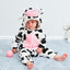 Baby jumpsuit, cow animal shaped pajamas - Korvel