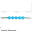 MMuscle Roller Massage Roller Stick with Point Spiky Ball Back Roller - Korvel