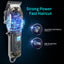 All Metal Hair Clipper Retro Oil Head Carving Scissors Machine Set USB Charging Electric Hair Clipper - Korvel