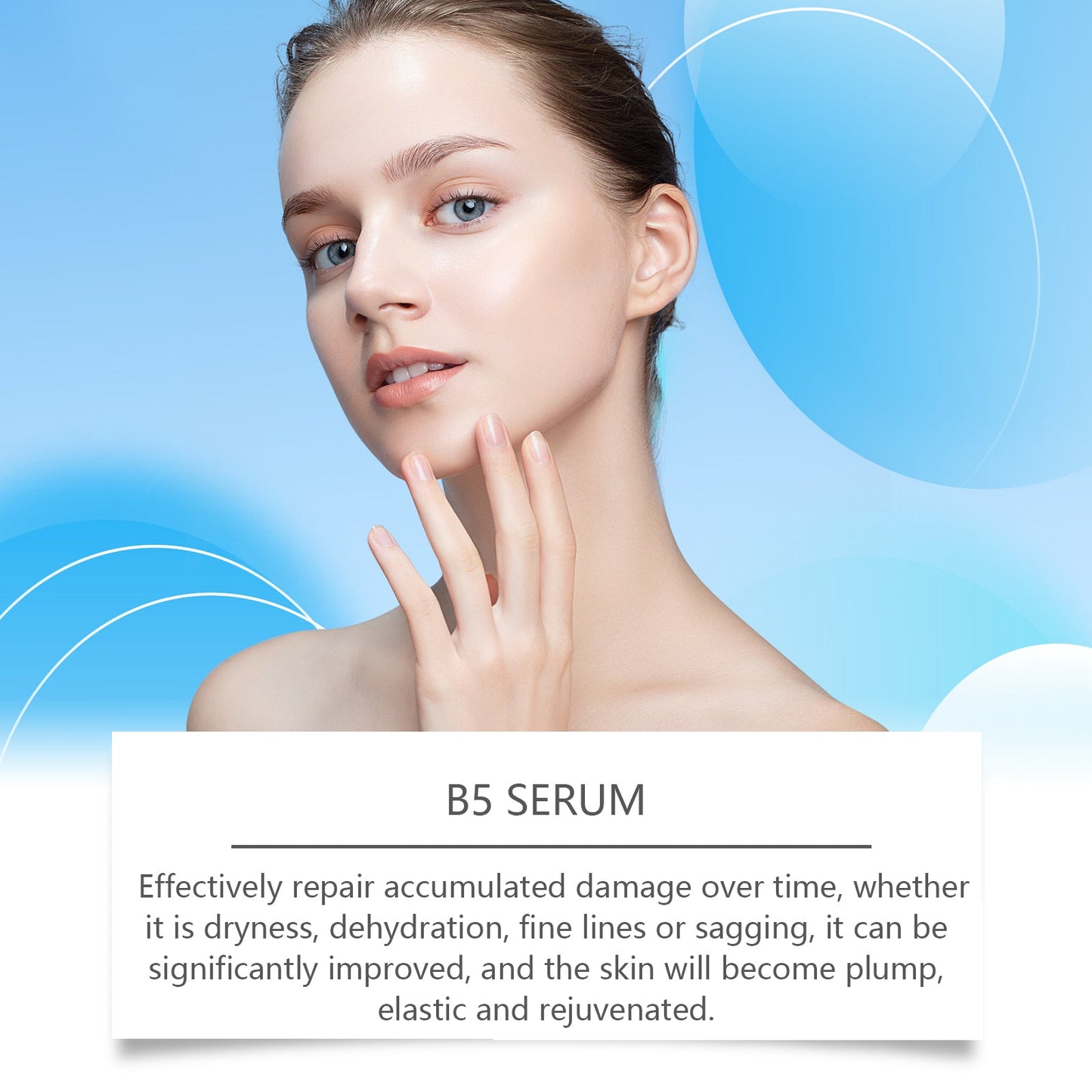 Essence de guérison élastique B5 pour une peau hydratée et douce