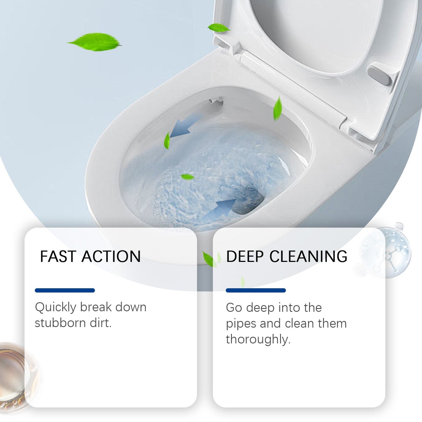 Premium Toilet Cleaning Tablets for Effortless Freshness