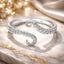 Anillo de Compromiso de Plata Esterlina S925 Baño de Platino