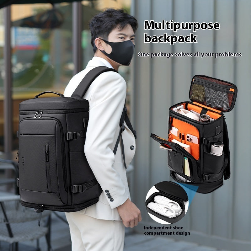 Mochila de Viaje Multifuncional de Gran Capacidad para Ocio