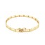 14k Yellow Gold Greek Fret Design Bracelet