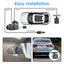 WiFi 1080P 3-Channel Dash Cam with Night Vision & 32GB Card