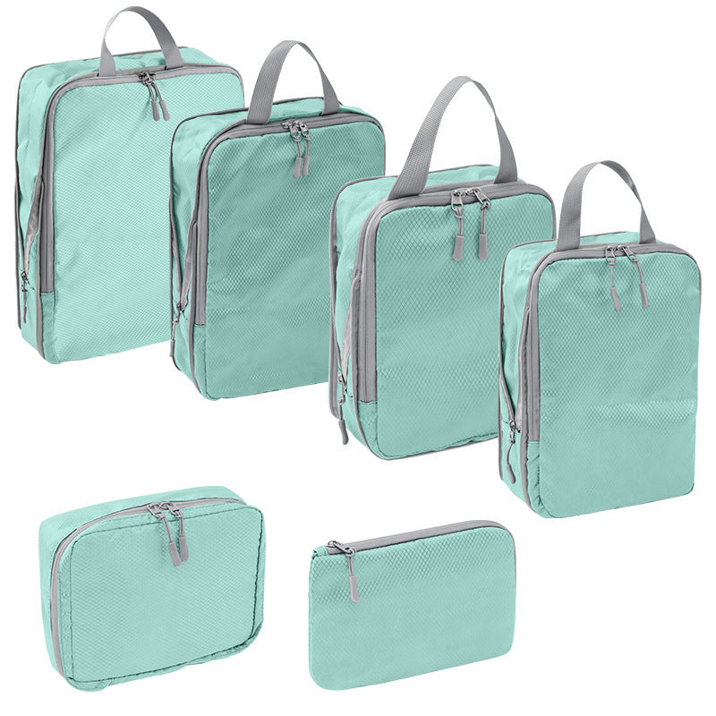 Ultimate Travel Organizer Bag Set - 8 Compressed Pieces - Korvel