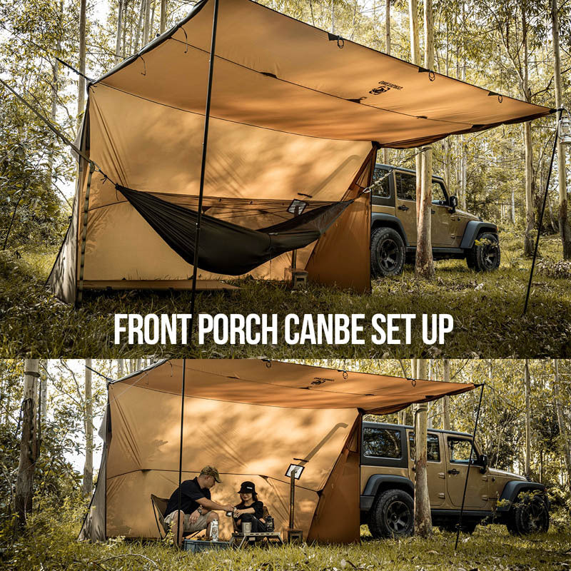 Wilderness Hut Hammock Tent for Outdoor Living