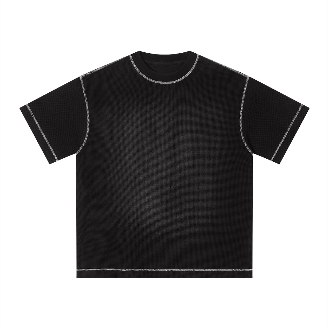 T-shirt boxy en waffle unisexe Sunfade Loki & Ivy