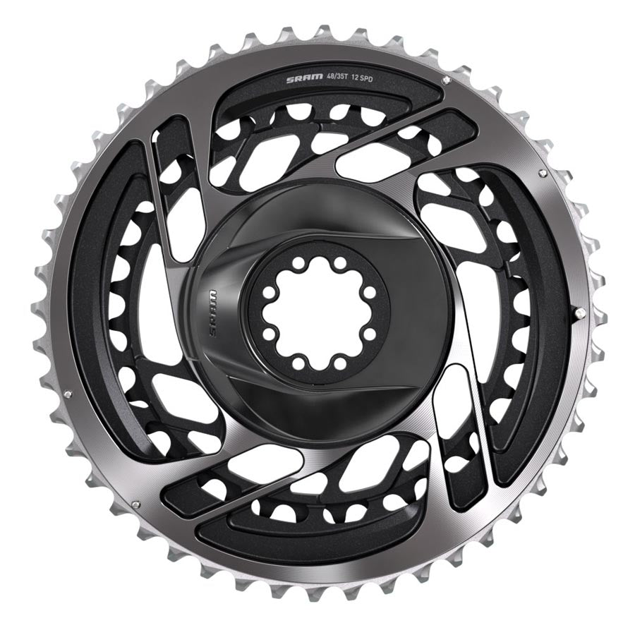 Ensemble de plateaux SRAM Red AXS 2x - 33/46 dents, montage direct, aluminium